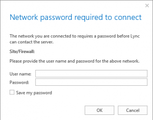 Lync2013-ProxyAuthenitcation
