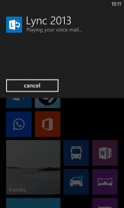 Lync 2013 WP - Spela Voice mail