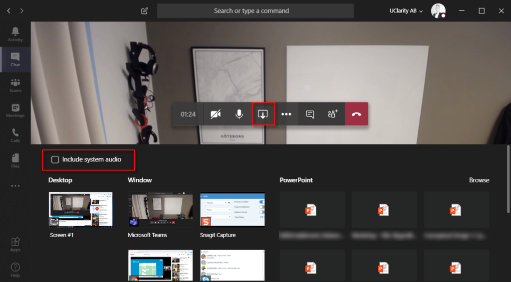 Include System Audio In Teams Meetings Update Lync Se